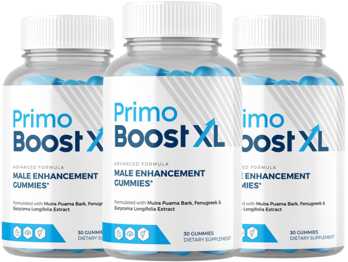 PrimoBoostXL Male Enhancement Gummies Bottles