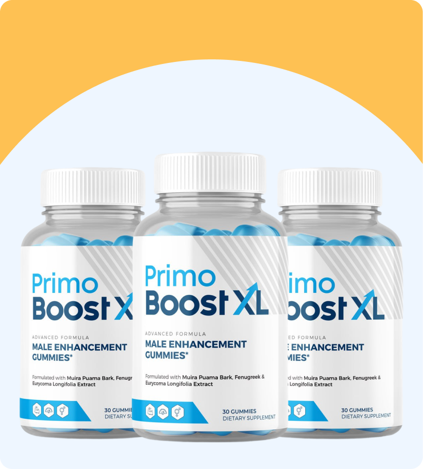 PrimoBoostXL Male Enhancement Gummies Bottles