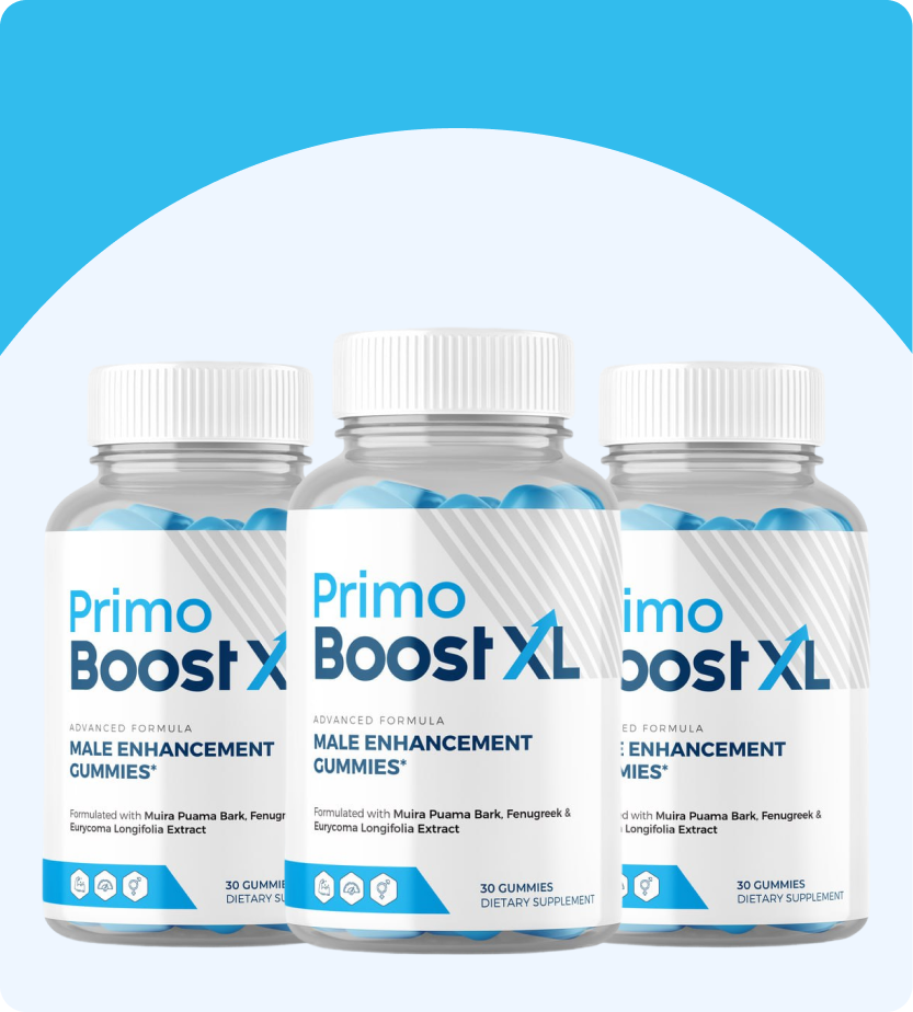 PrimoBoostXL Male Enhancement Gummies Bottles