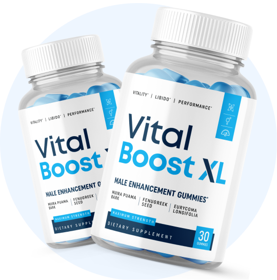VitalBoostXL Male Enhancement Gummies Bottles